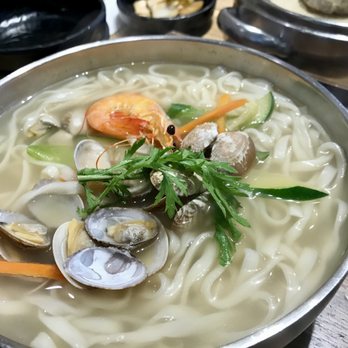 Jin Korean Noodles - clam kalguksu - Korean Near Me - Markham, Ontario Jin Korean Noodles - clam kalguksu - Korean Near Me - Markham, Ontario