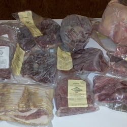 Sweet Home Meats - An example of a 20lb CSA share.