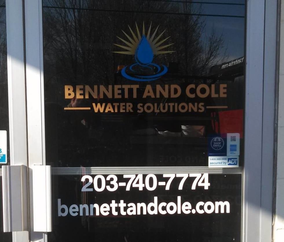 Slide of Bennett and Cole Water Solutions