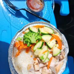 Rumbi Island Grill - Bland, but good ingredients