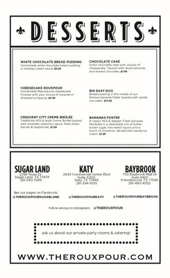 Menu photo 5 The Rouxpour - Baybrook Friendswood, TX Menu photo 5 The Rouxpour - Baybrook Friendswood, TX