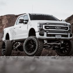 Tire Pros & Wheel Experts - Tire Pros & Wheel Experts demo truck flexing