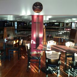 It's a beautiful space, the second floor of what was once a Nash Ambassador dealership.