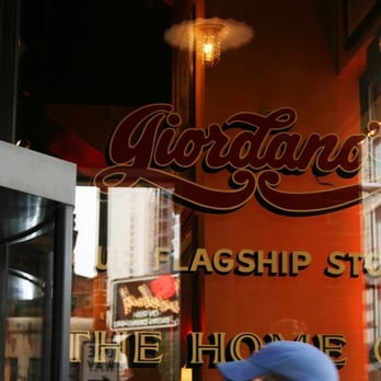 Giordano's - The Window on the way into Giordano's - Pizza Near Me - Chicago, Illinois