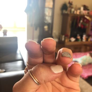 Queen Nails - Look at the angle. It looks like that on several of my nails. - Nail Salons Near Me - Jefferson City, Tennessee Queen Nails - Look at the angle. It looks like that on several of my nails. - Nail Salons Near Me - Jefferson City, Tennessee