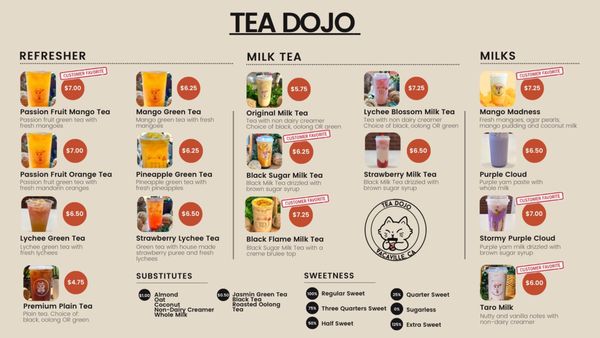 Menu photo 7 Tea Dojo Vacaville, CA Menu photo 7 Tea Dojo Vacaville, CA
