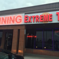 Extreme Tan - Strange dark tinted windows....