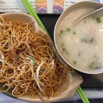 Cafe Orchid - Preserved Egg Porridge & Chow Mein - Chinese Near Me - Millbrae, California
