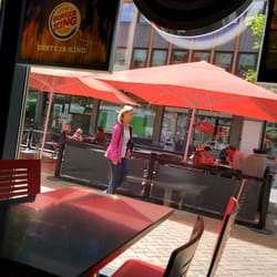 Burger King - Outdoor seating is available