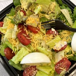 Nathan's Soup and Salad - Cobb salad missing chicken salad