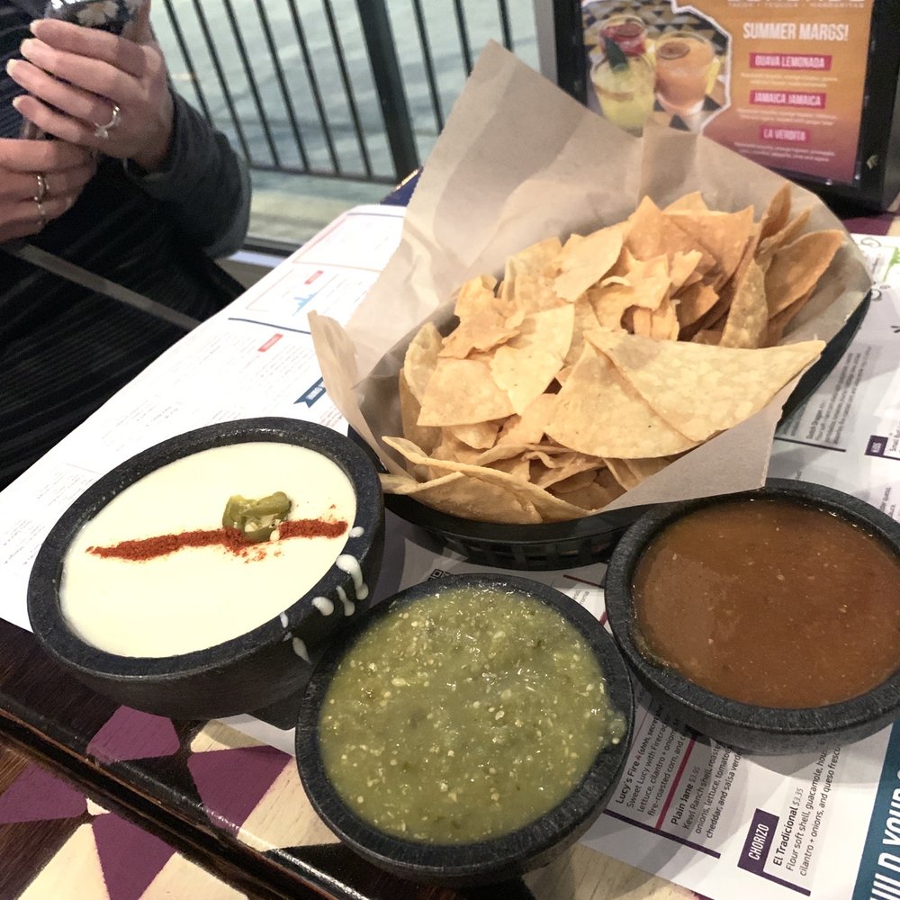 Condado Tacos - Queso Blanco, Salsa Verde, Salsa Roja - Tacos Near Me - Indianapolis, Indiana Condado Tacos - Queso Blanco, Salsa Verde, Salsa Roja - Tacos Near Me - Indianapolis, Indiana
