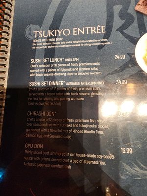 Menu photo 3 Tsukiyo Sushi Los Angeles, CA Menu photo 3 Tsukiyo Sushi Los Angeles, CA