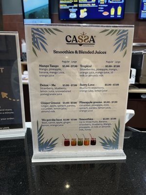Menu photo 1 CASSA Kitchen & Catering Rocky River, OH Menu photo 1 CASSA Kitchen & Catering Rocky River, OH