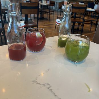 First Watch - Pomegranate sunrise and vodka kale tonic - Breakfast & Brunch Near Me - Tampa, Florida First Watch - Pomegranate sunrise and vodka kale tonic - Breakfast & Brunch Near Me - Tampa, Florida