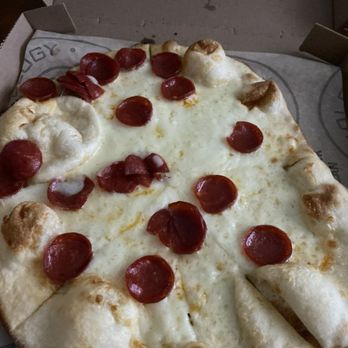 Pieology Pizzeria - Cheese and pepperoni pizza no sauce. - Pizza Near Me - Walnut, California Pieology Pizzeria - Cheese and pepperoni pizza no sauce. - Pizza Near Me - Walnut, California