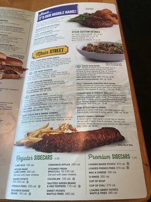 Menu photo 3 Quaker Steak & Lube Clearwater, FL