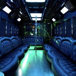 Mediterranean Limousine - 32 Passengers freightliner Limousine party bus