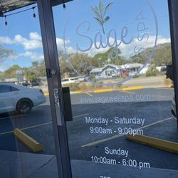Sage Wellness Spa - Front door