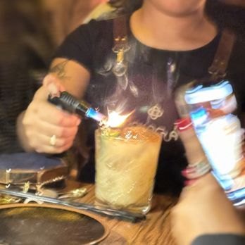 Fumo - Cocktail Forest Fire - Pizza Near Me - New York, New York
