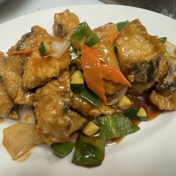 Silver Dragon Chinese Restaurant - Sweet and sour black cod - Chinese Near Me - Everett, Washington Silver Dragon Chinese Restaurant - Sweet and sour black cod - Chinese Near Me - Everett, Washington