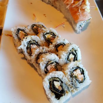 Hinoki Sushi - Tundra (no shrimp) and Happy roll. - Sushi Bars Near Me - Reno, Nevada Hinoki Sushi - Tundra (no shrimp) and Happy roll. - Sushi Bars Near Me - Reno, Nevada