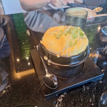 The Dancing Pine - Egg souffle - Steakhouses Near Me - Novi, Michigan