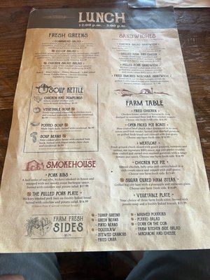Menu photo 6 Five Oaks Farm Kitchen Sevierville, TN