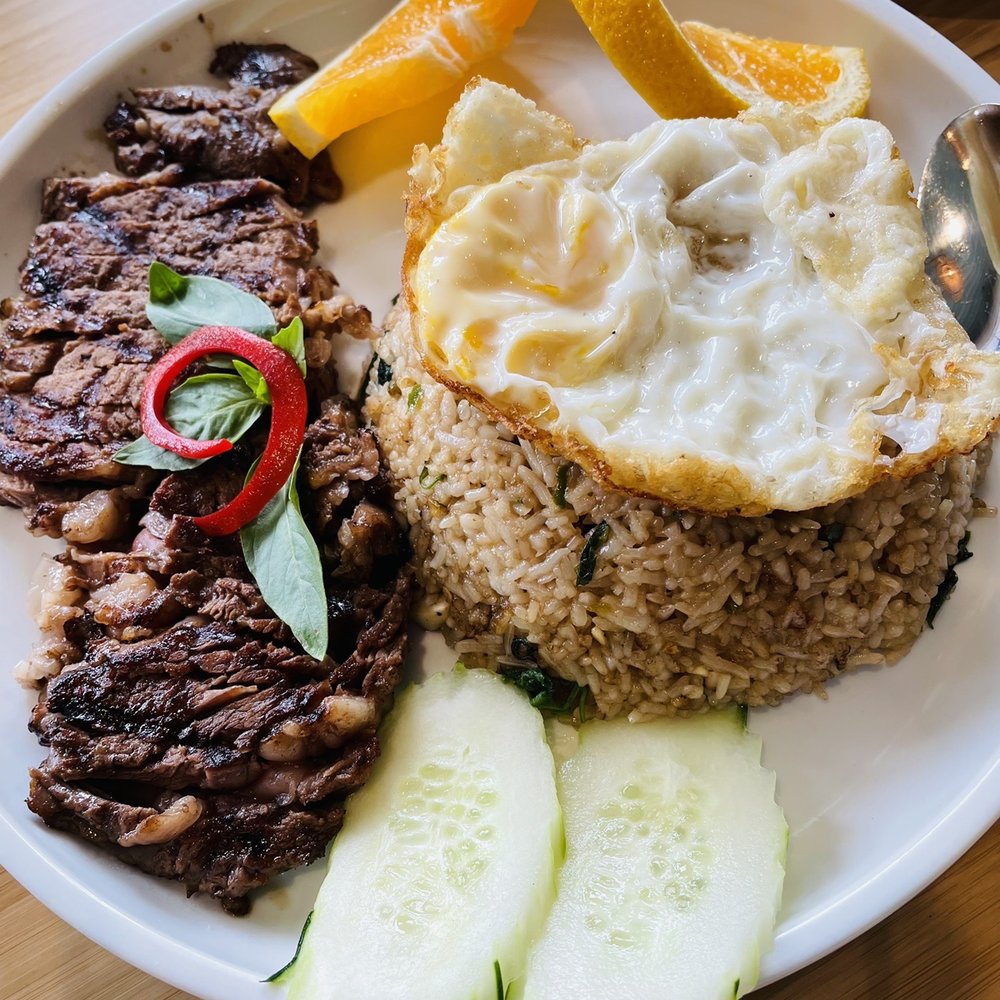 Nawa Thai - Thai Fusion Rib Eye Steak Fried Rice Special - Thai Near Me - Manhattan Beach, California Nawa Thai - Thai Fusion Rib Eye Steak Fried Rice Special - Thai Near Me - Manhattan Beach, California