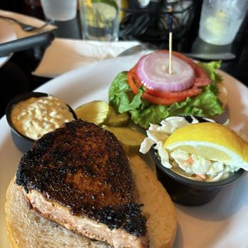 Delaney's Irish Pub & Grill - Blackened tuna burger - Seafood Near Me - Cape May, New Jersey Delaney's Irish Pub & Grill - Blackened tuna burger - Seafood Near Me - Cape May, New Jersey