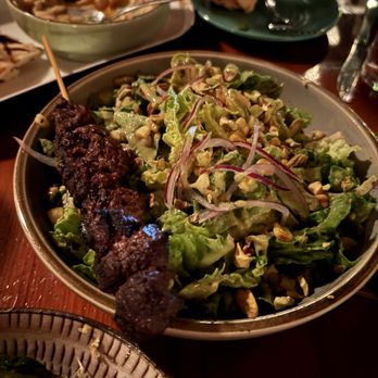 The Semi-Tropic - Market salad with Steak kebab - Breakfast & Brunch Near Me - Los Angeles, California