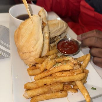 Penguin Drive In - Philly Cheesesteak W/Fries - Burgers Near Me - Charlotte, North Carolina Penguin Drive In - Philly Cheesesteak W/Fries - Burgers Near Me - Charlotte, North Carolina