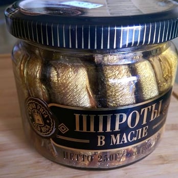 Kalinka - Look what I found at Kalinka! Smoked sprats! only 3.99$ - International Grocery Near Me - San Jose, California