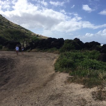 Ka'ena Point Trail Hike - Entering into the preserve after hiking in or MTB - Hiking Near Me - Waialua, Hawaii Ka'ena Point Trail Hike - Entering into the preserve after hiking in or MTB - Hiking Near Me - Waialua, Hawaii