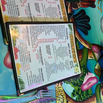 Chilito's - Drink menu - Mexican Near Me - Newburgh, New York