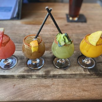 Sol Agave - Margarita Sampler - New Mexican Cuisine Near Me - Santa Monica, California Sol Agave - Margarita Sampler - New Mexican Cuisine Near Me - Santa Monica, California