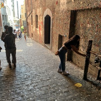 The Gum Wall - Gum everywhere - Local Flavor Near Me - Seattle, Washington The Gum Wall - Gum everywhere - Local Flavor Near Me - Seattle, Washington
