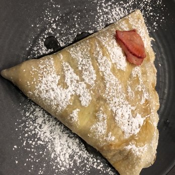Cafe Crepe - French toast with an overwhelming amount of cinnamon and an underwhelming amount of Brie inside. Don't get it. - Creperies Near Me - Vancouver, British Columbia