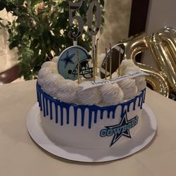 Cupcake Magician - Cowboys cake