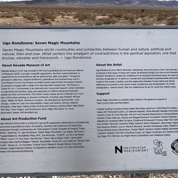 Seven Magic Mountains - Info - Public Art Near Me - Las Vegas, Nevada Seven Magic Mountains - Info - Public Art Near Me - Las Vegas, Nevada