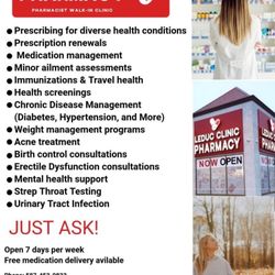 Leduc Clinic Pharmacy - Just Ask!