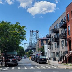 PingPod - View of Williamsburgh Br. if exiting from private pod side.