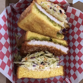 Mr Katsu - Habanero pesto katsu sandwich - Sandwiches Near Me - Fullerton, California Mr Katsu - Habanero pesto katsu sandwich - Sandwiches Near Me - Fullerton, California