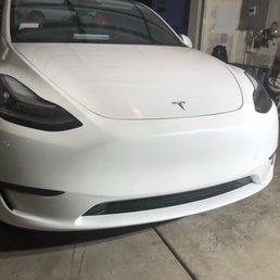 Clear bra with ceramic coating