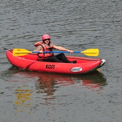 KODI Rafting - Inflatable kayaks - also known as duckies! - are a great way to navigate the river if you are looking for a bit more adventure.