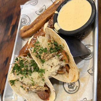 Sapwood Cellars Brewery - Bratwurst taco - Breweries Near Me - Columbia, Maryland Sapwood Cellars Brewery - Bratwurst taco - Breweries Near Me - Columbia, Maryland