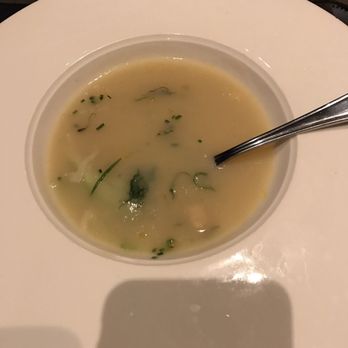 360 Restaurant - Celery and fennel bisque. AMAZING! - Canadian (New) Near Me - Toronto, Ontario