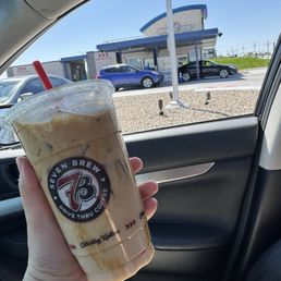 Funnel cake macchiato Funnel cake macchiato