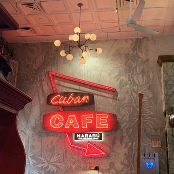 Marabu Restaurant - Sign - Cuban Near Me - Miami, Florida Marabu Restaurant - Sign - Cuban Near Me - Miami, Florida