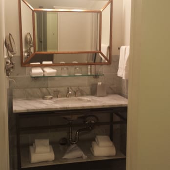 Hotel Ella - Bathroom sink area - Hotels Near Me - Austin, Texas Hotel Ella - Bathroom sink area - Hotels Near Me - Austin, Texas