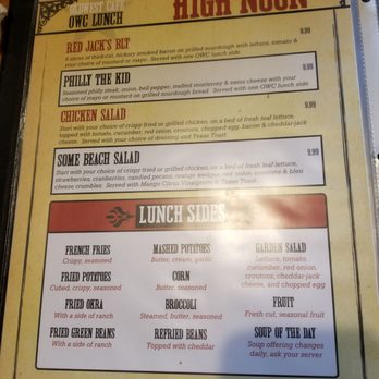 Old West Cafe - Menu 8 - Breakfast & Brunch Near Me - Grapevine, Texas